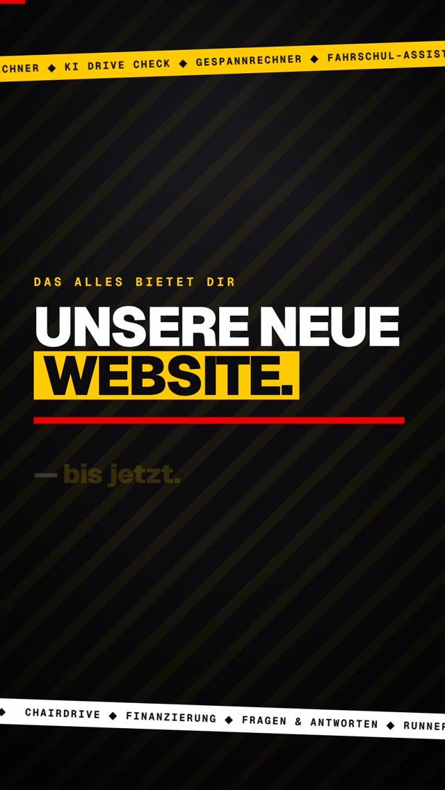 Neue Website. Gleiche Fahrlehrer. 🚦 Ab sofort findest du alles auf einen Blick: Kostenrechner, alle Klassen, ChairDrive…