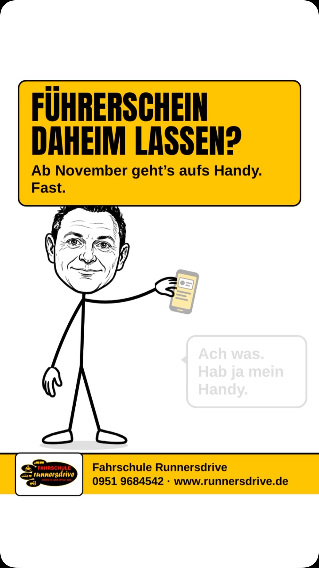 Führerschein aufs Handy ab November? Ja, aber die Karte bleibt. Gilt nur in Deutschland, du brauchst den Online-Ausweis…
