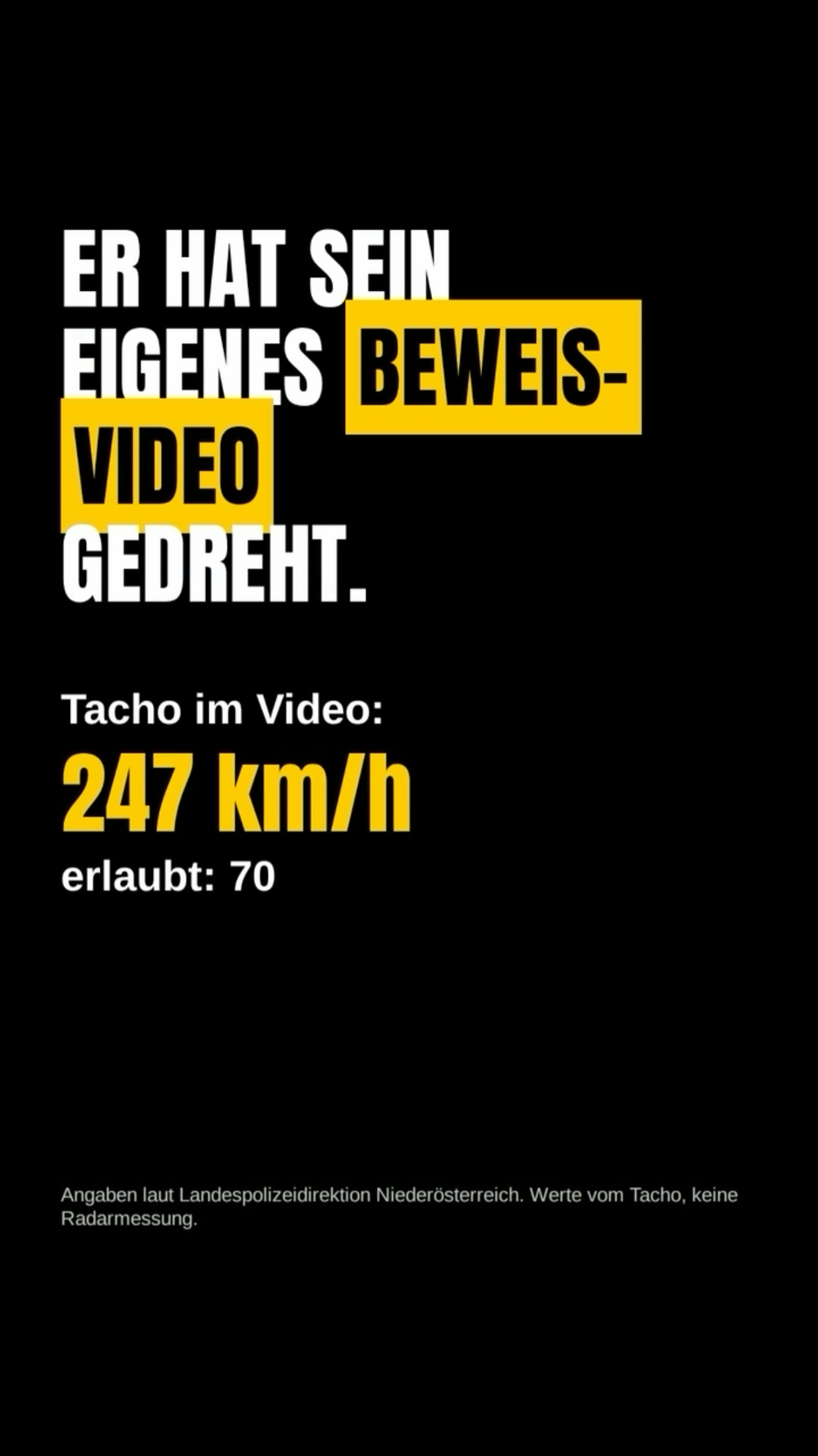 210 im Ort, gefilmt, gepostet – und am Ende ist vielleicht das Auto weg. In Deutschland braucht’s dafür nicht mal einen…