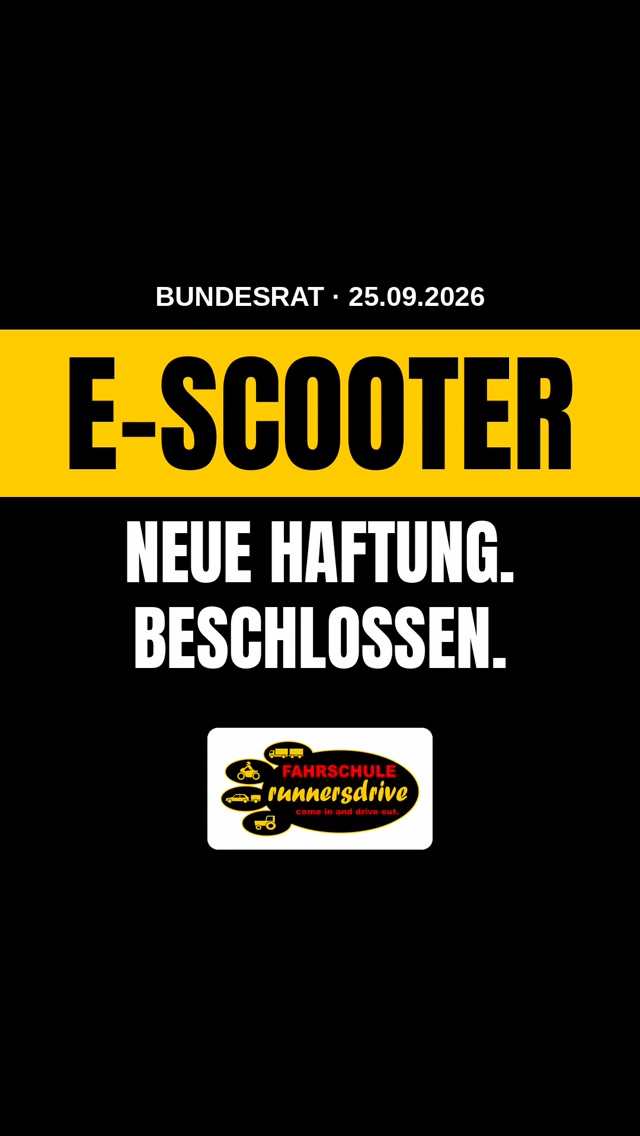 E-Scooter werden auch endlich härter genommen. #führerschein #fahrschule #fahrschule #fahrschulebamberg #bamberg